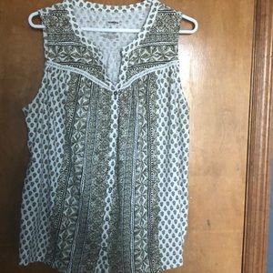 Pattered Sonoma Tank